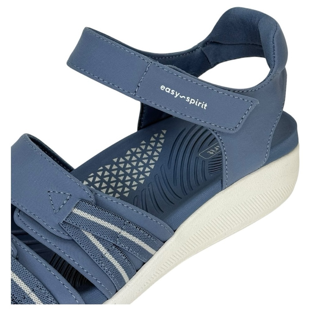 Easy Spirit Weber2 Blue Strappy Cushioned Womens Sandals Size 7M - Picture 6 of 9